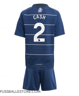 Günstige Aston Villa Matty Cash #2 3rd trikot Kinder 2024-25 Kurzarm (+ Kurze Hosen)